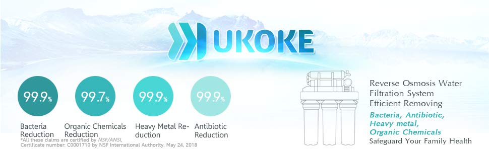 دستگاه تصفیه آب Ukoke RO75GP 6